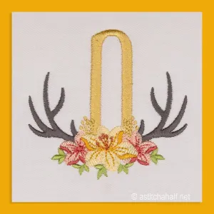 Antler Atelier Monogram Letter N