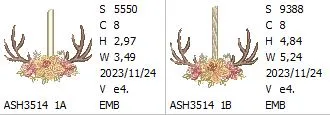 Antler Atelier Monogram Number 1