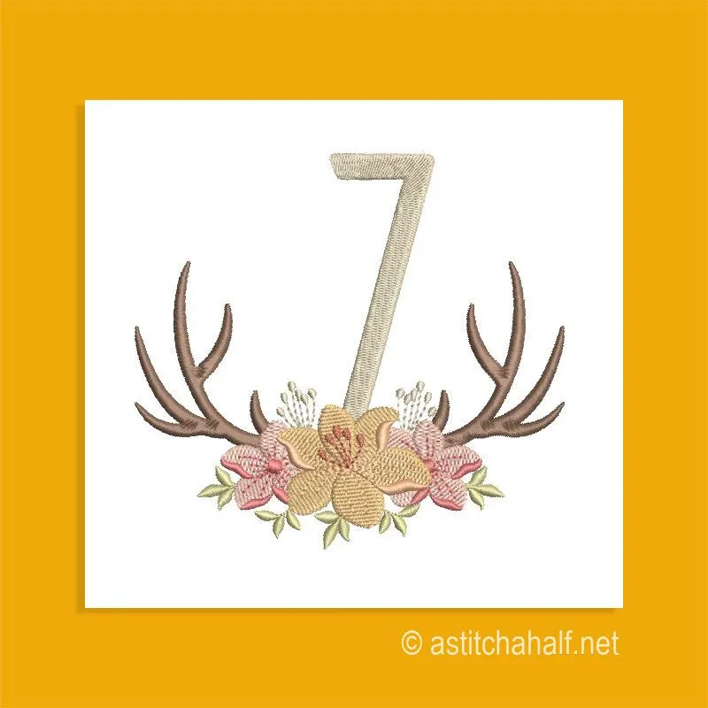 Antler Atelier Monogram Number 7