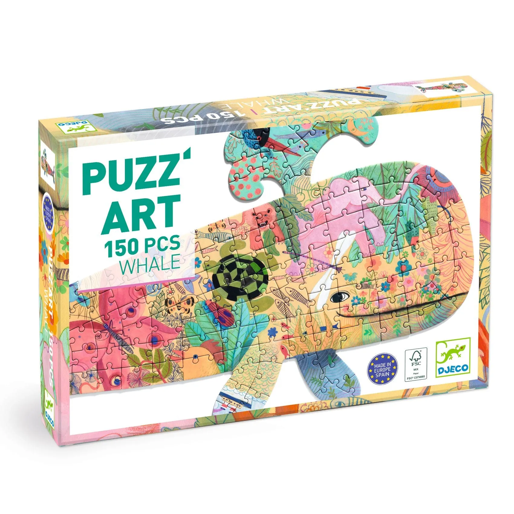 Djeco Whale Art Puzzle - 150 Pieces