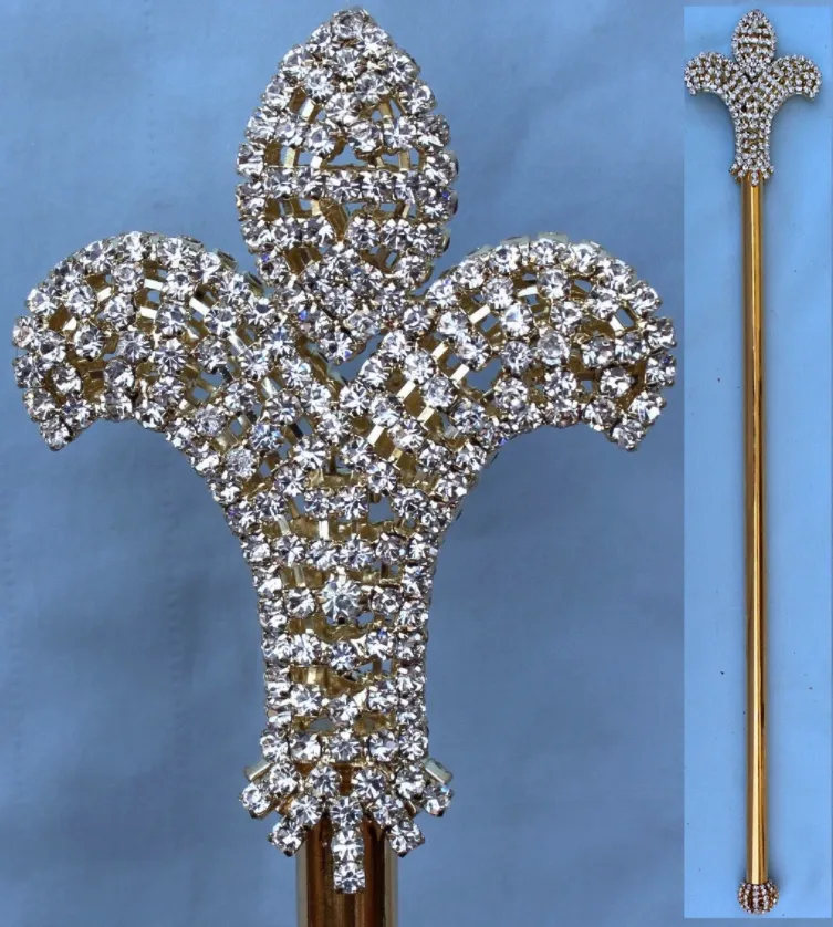 Dupont Orleans Rhinestone Scepter