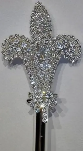 Dupont Orleans Rhinestone Scepter