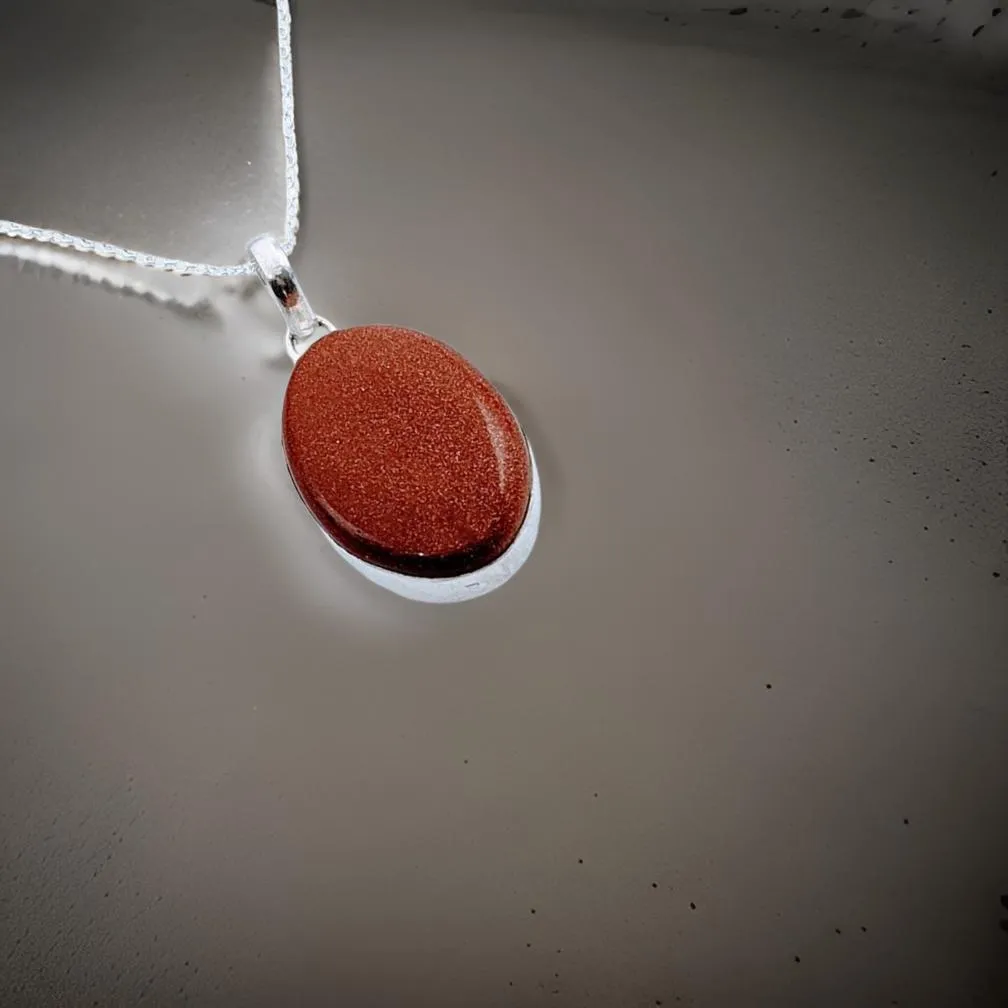 Goldstone - Necklace