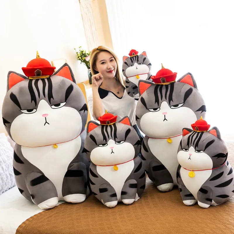 Kawaii Majestic Emperor Cat Plushie