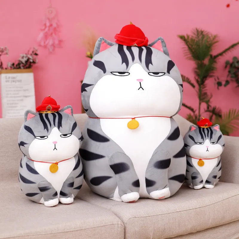 Kawaii Majestic Emperor Cat Plushie