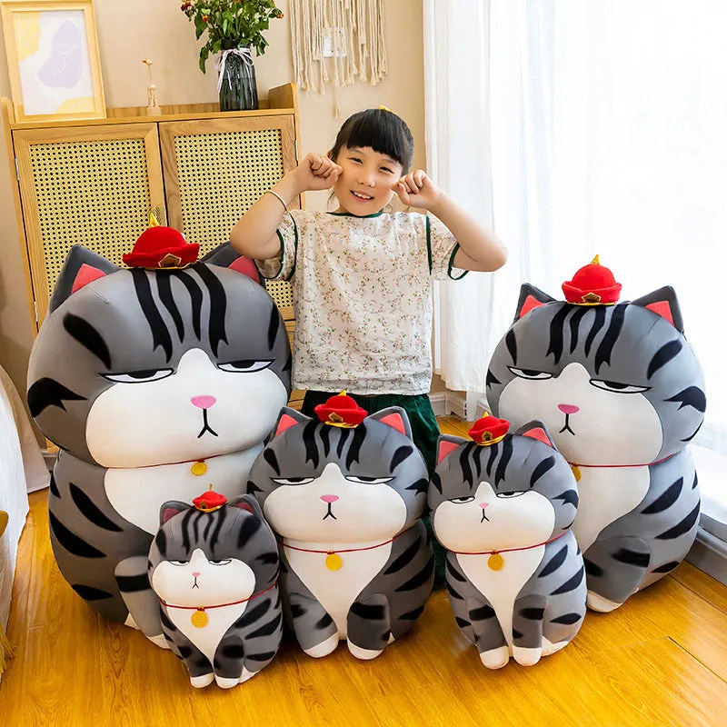 Kawaii Majestic Emperor Cat Plushie