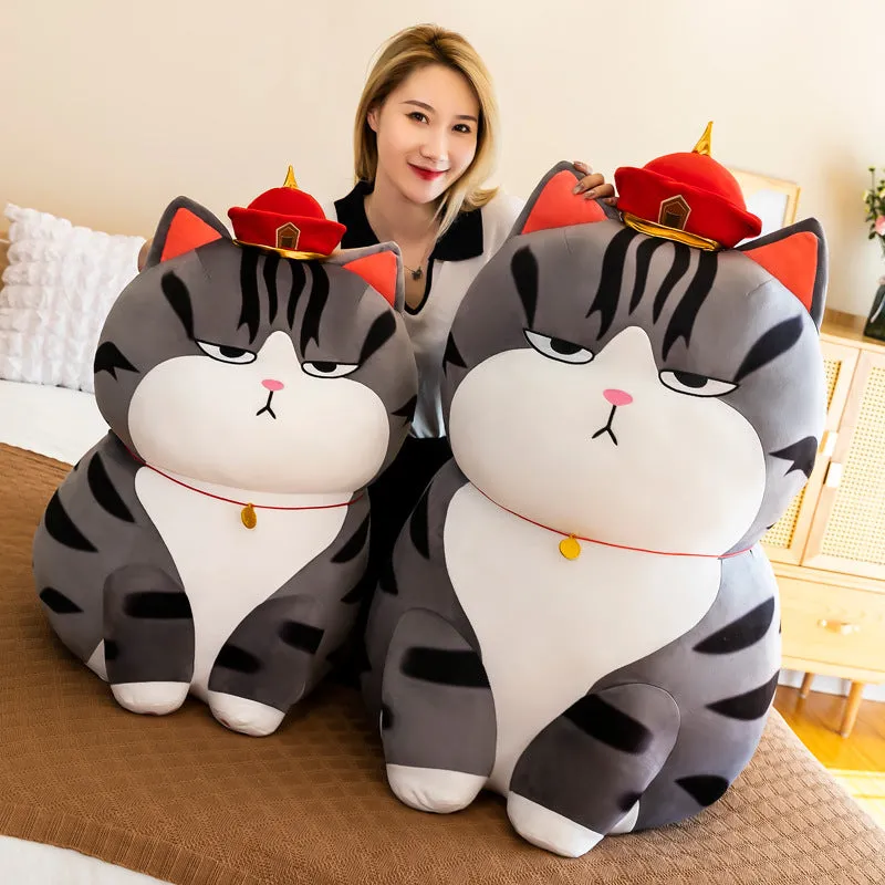 Kawaii Majestic Emperor Cat Plushie