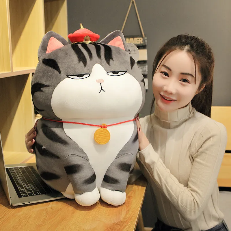 Kawaii Majestic Emperor Cat Plushie