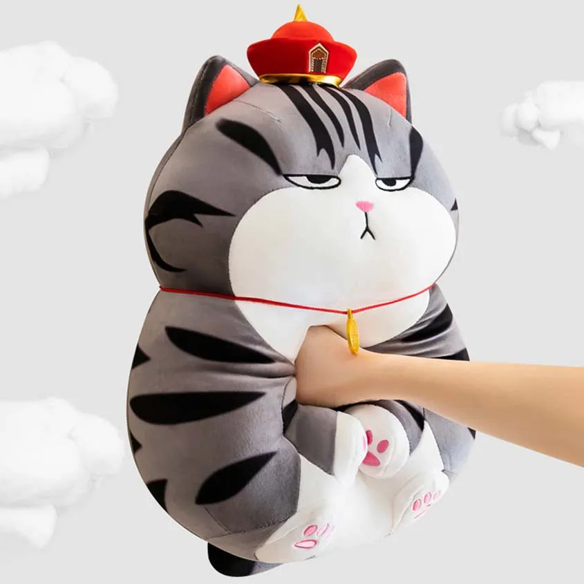 Kawaii Majestic Emperor Cat Plushie
