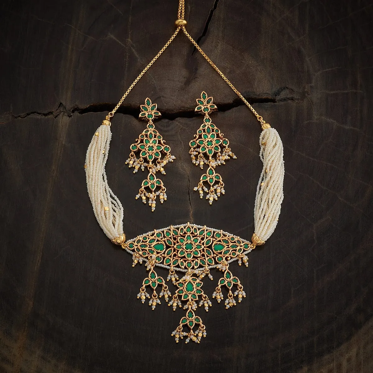 Kundan Necklace 168957
