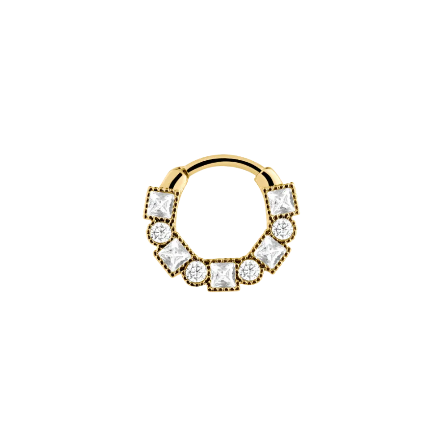 Majestic Clicker Piercing Gold