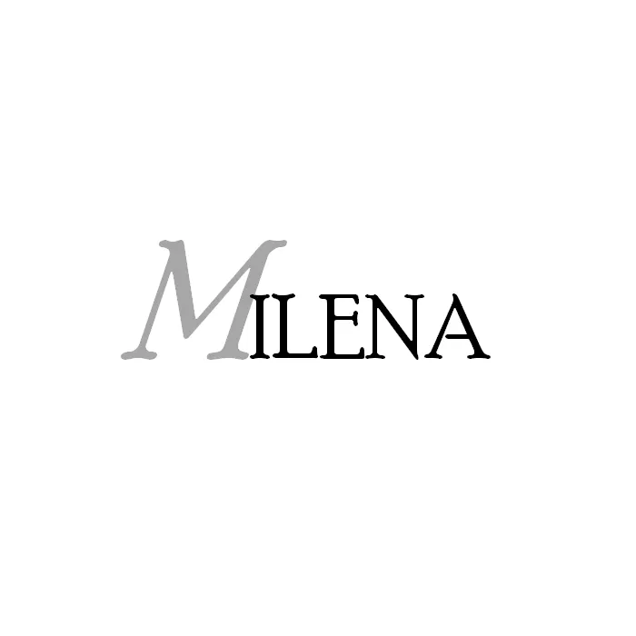 MILENA Necklace Green and Silver Round Stone