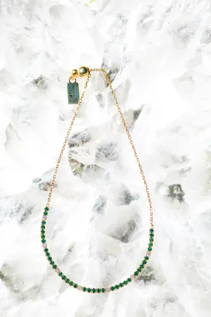 Native Gem Tennis Bracelet - Emerald