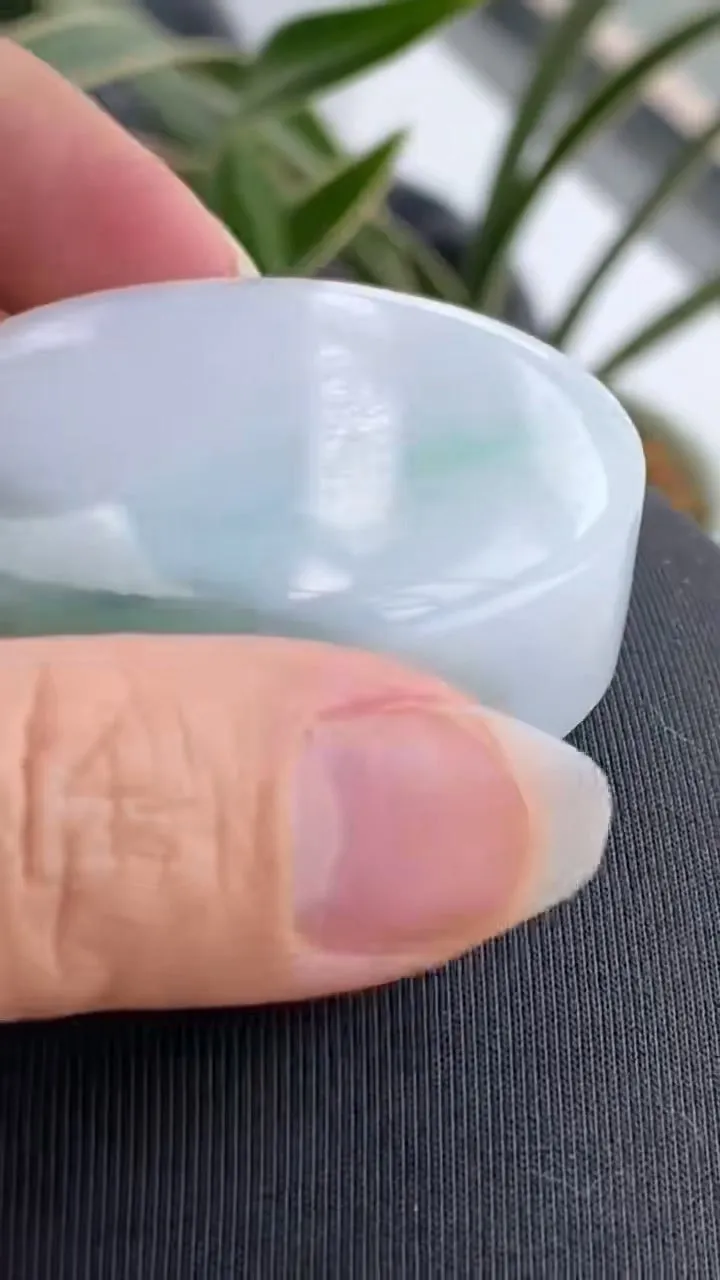 Natural Jade Rough Jadeite Raw (59g,43X11.9mm)-A5283