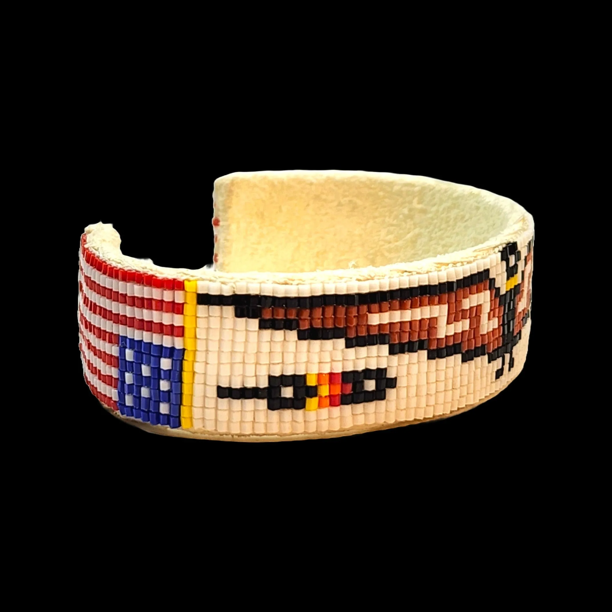 Navajo Thunderbird & Flags Bracelet