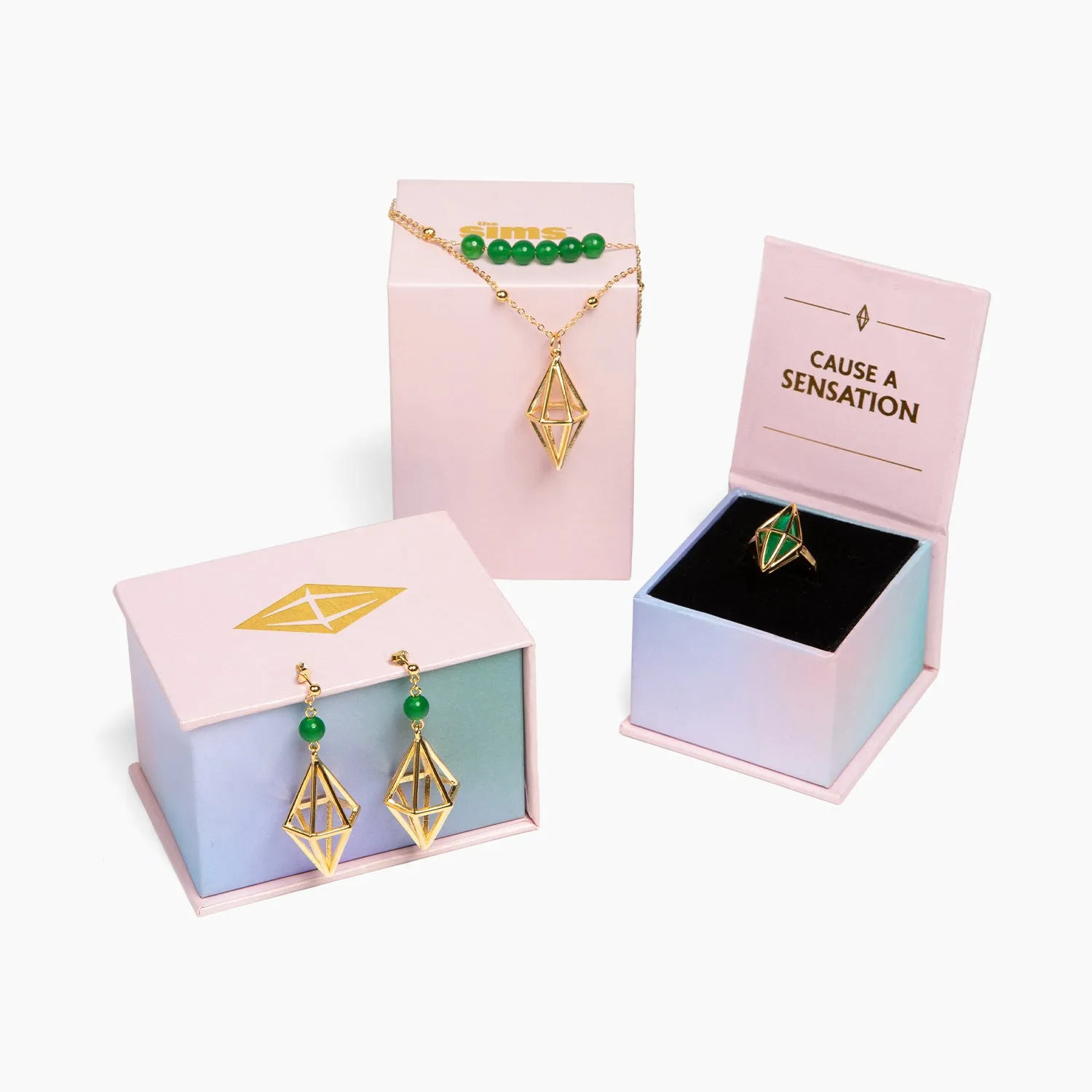 Plumbob Statement Ring
