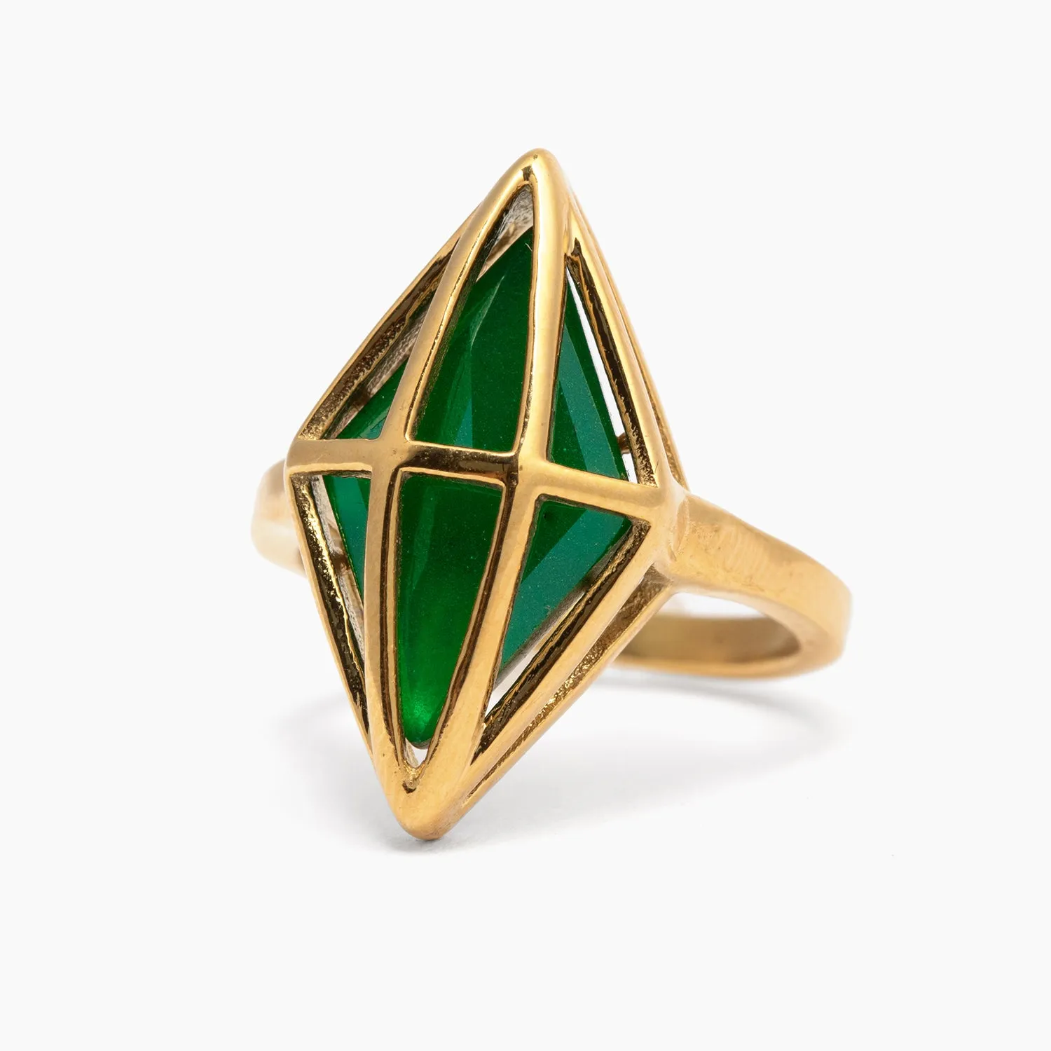 Plumbob Statement Ring
