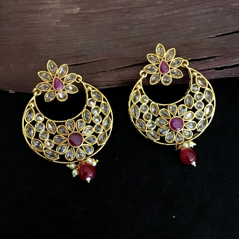 Ruby Gold Look Choker Set 5892-9957