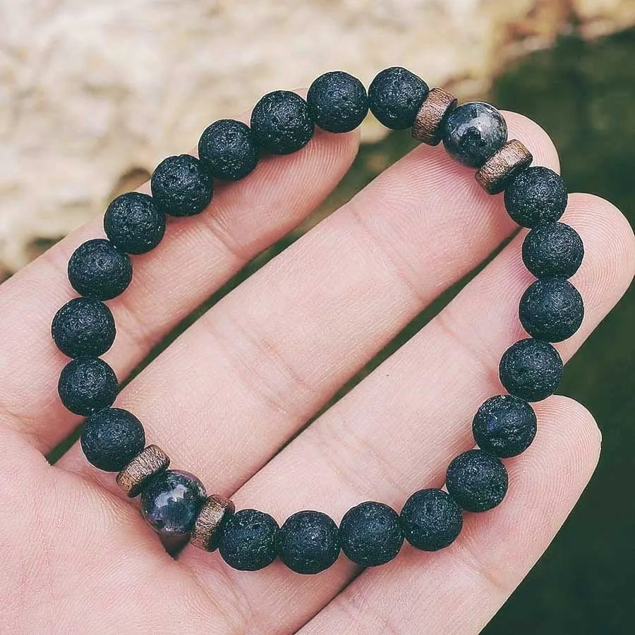 Save Ocean Animals Jewelry | Moonstone Bead Tibetan Bracelet