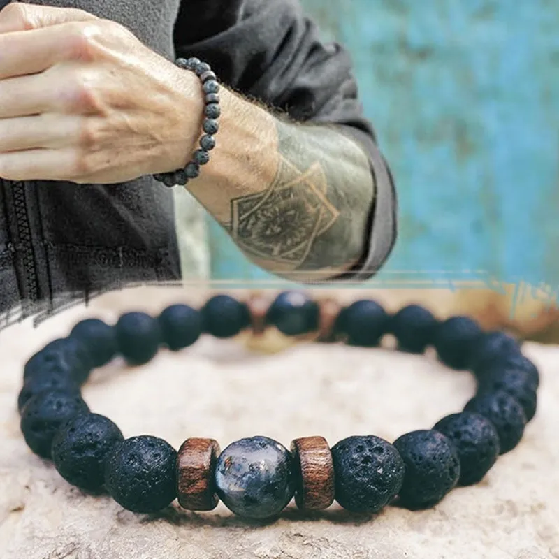 Save Ocean Animals Jewelry | Moonstone Bead Tibetan Bracelet