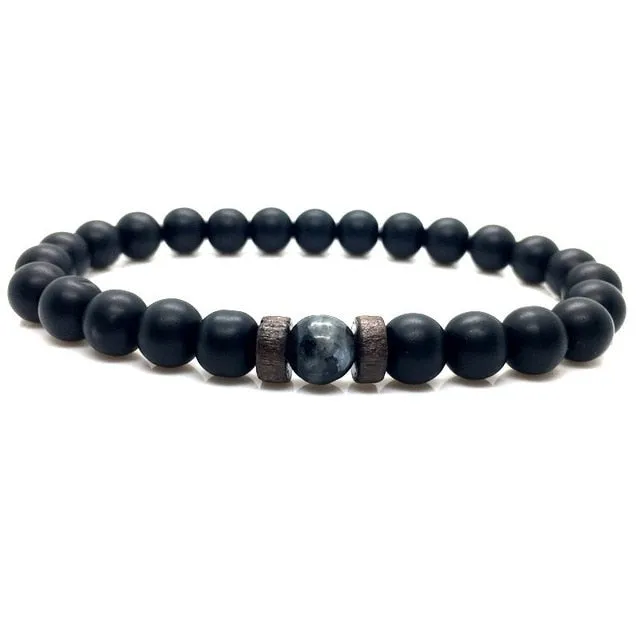 Save Ocean Animals Jewelry | Moonstone Bead Tibetan Bracelet