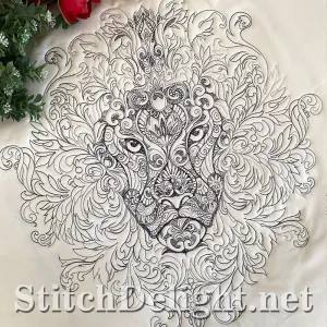 SDS1742 Majestic Lion Full Face