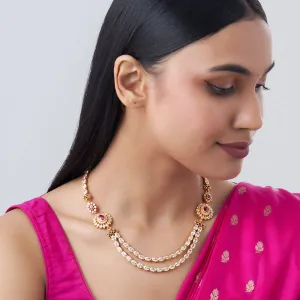Silver Temple Necklace 152241