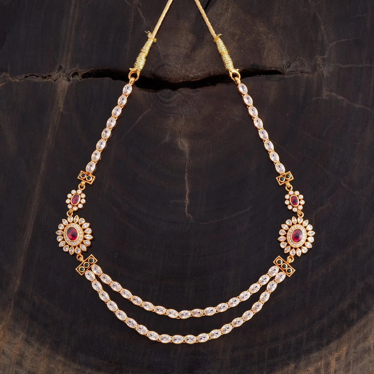 Silver Temple Necklace 152241