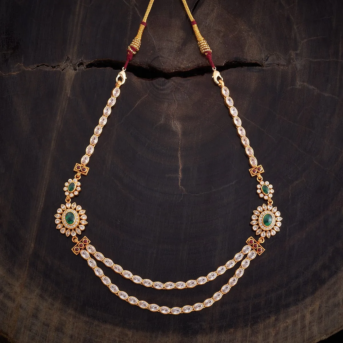 Silver Temple Necklace 152241