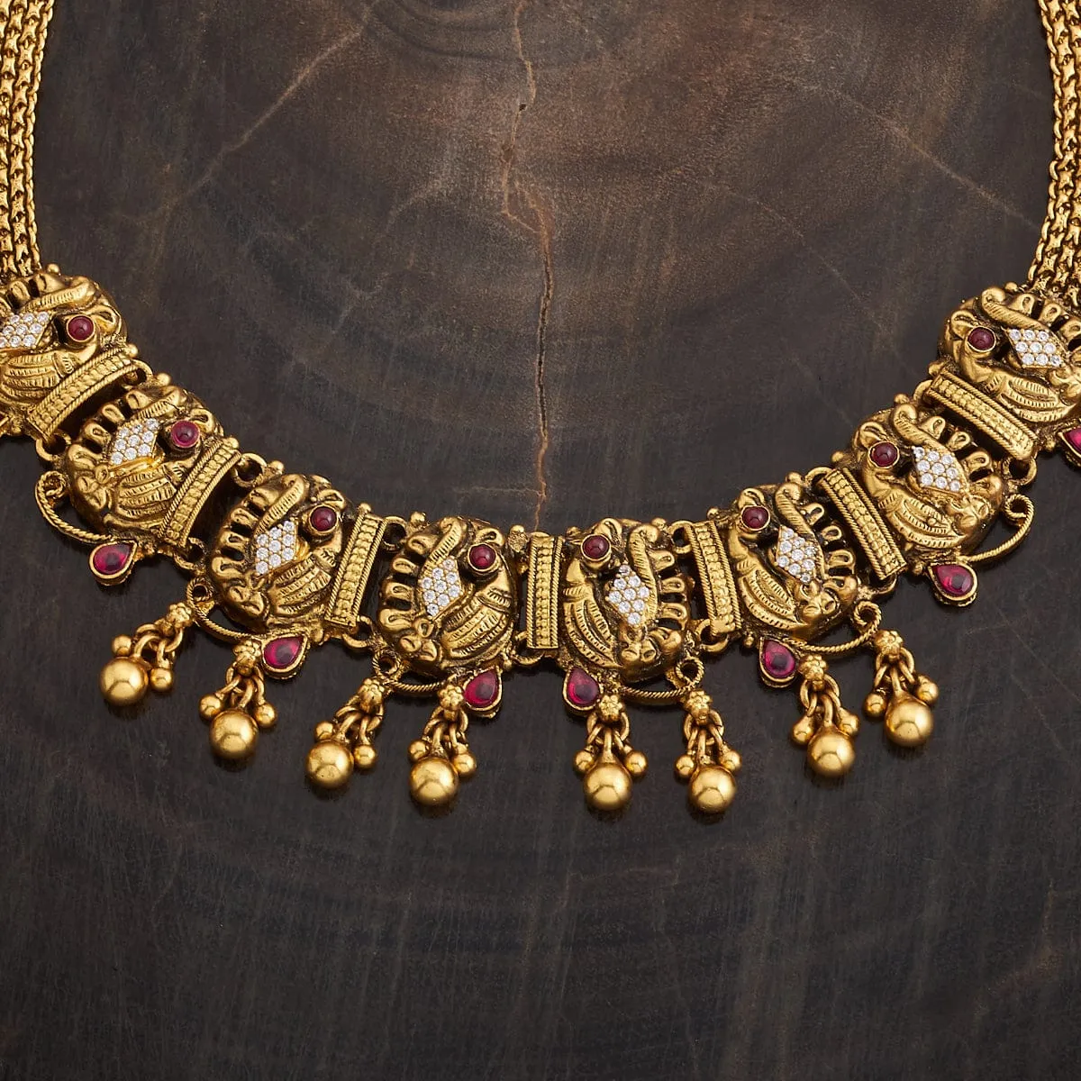 Silver Temple Necklace 173452