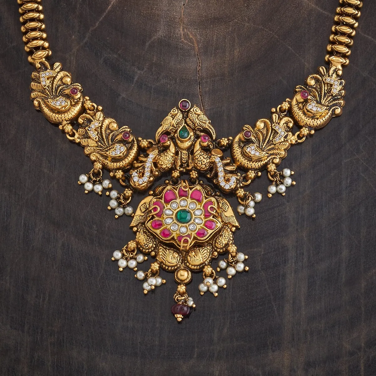Silver Temple Necklace 177192