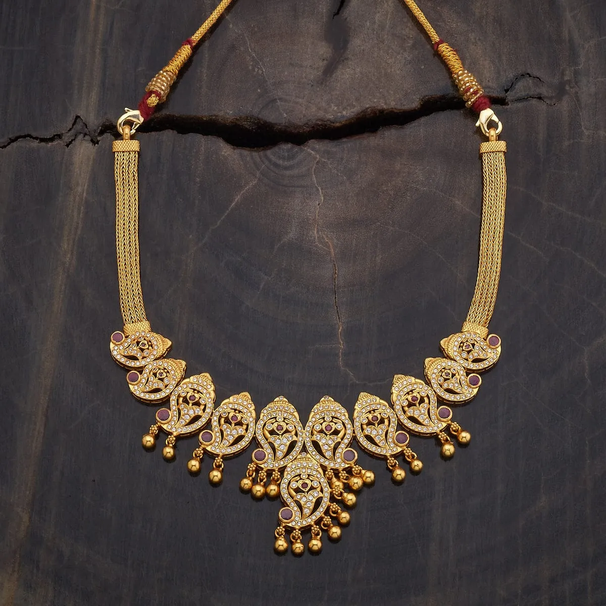 Silver Temple Necklace 177329