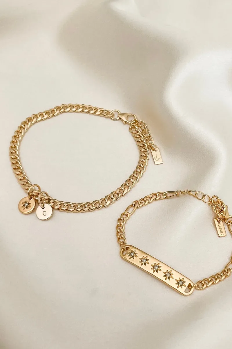 Single Pearl Bracelet - Gold