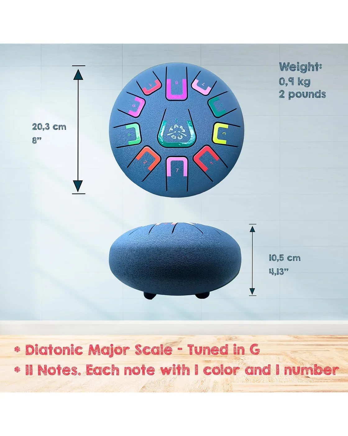 Tambu - Steel Tongue Drum