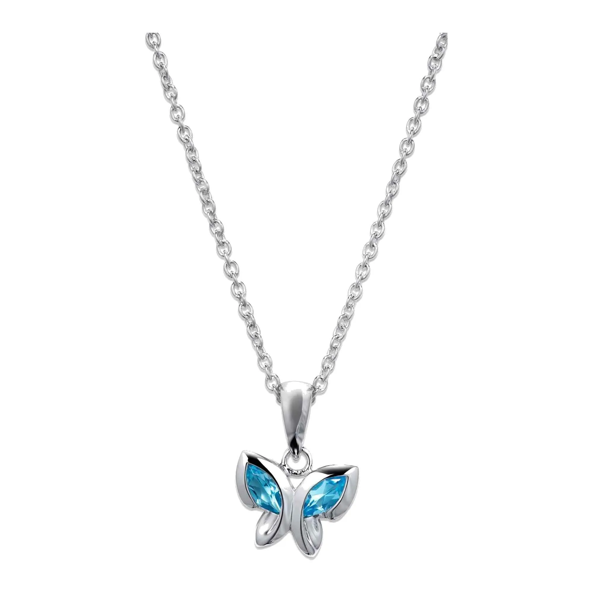 Unique & Co MK-950BT Women's Silver 925 Pendant Necklace